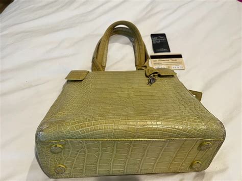 Prada Medium Coccodrillo Crocodile Tote 